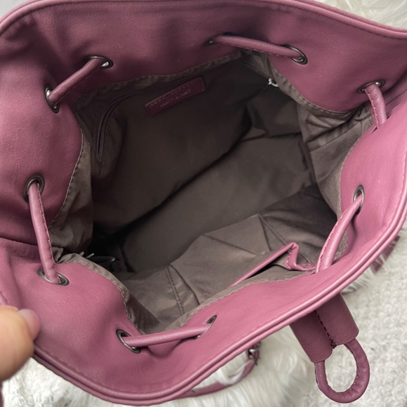 Purple Matt & Nat Large Bucket Bag - Picture 4 of 5